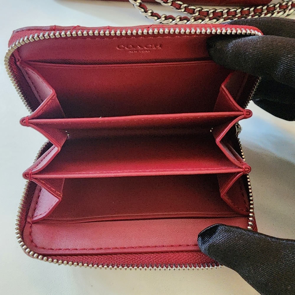 COACH Quilted Tabby 20 With Matching Wallet - Picture 13 of 16